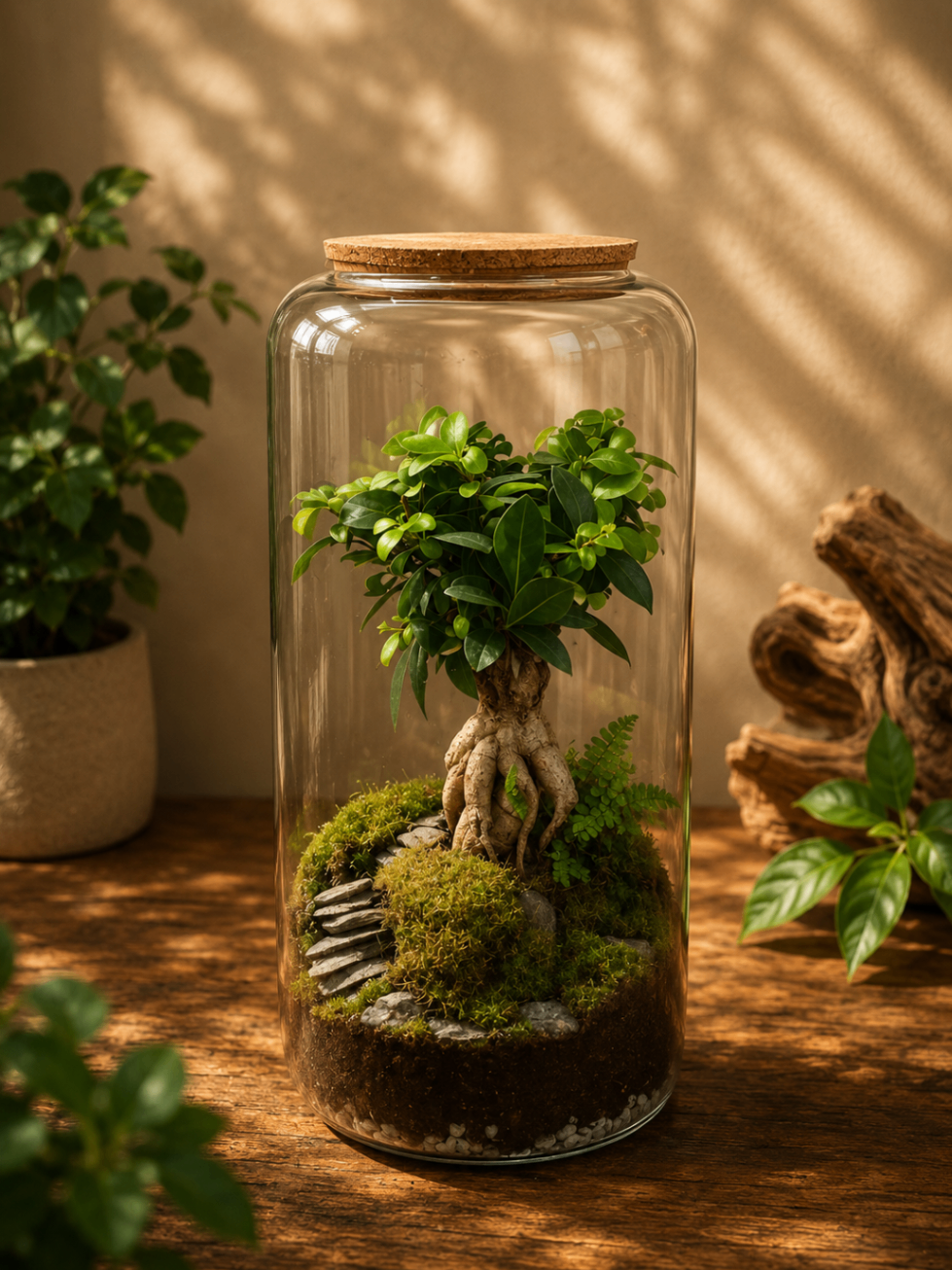 Terrarium Bonsai Radici