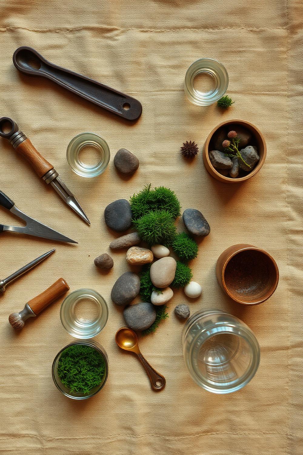 Laboratorio botanico dall'alto